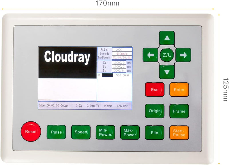 Cloudray Ruida Rdc6442S CO2 Controller DSP Controller Rdc6442 CO2 Laser Ruida Controller Laser Cutte