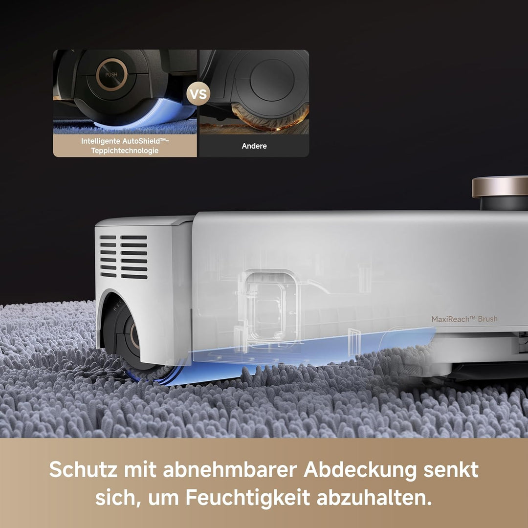 Mova Z60 Ultra Roller Complete Saugroboter mit Wischfunktion, HydroForce-Wischen, AutoShield-Technol