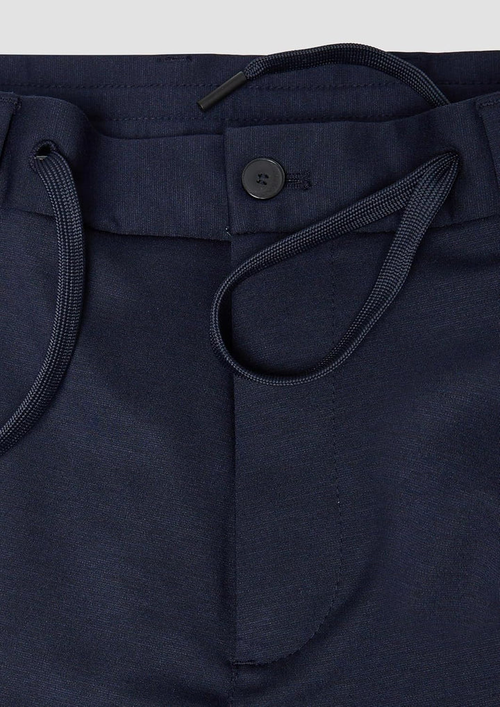 s.Oliver BLACK LABEL s.O Jogg: Anzughose aus Stretch-Jersey 25W Navy, 25W Navy