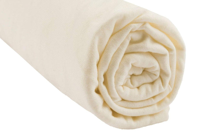 Lot de 3 Draps housse Coton Bio pour lit berceau 40x80 / 40x90 - 3 coloris disponibles (Noisette) Ha