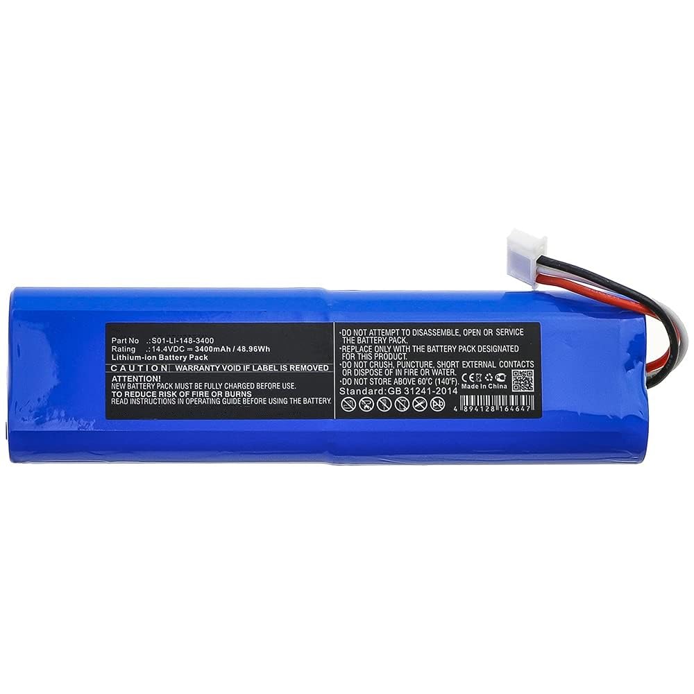 Akku für Deebot Ozmo 900, 901, Deebot Ozmo 905, 920 930 937 Li-ion 14.4V 3400mAh