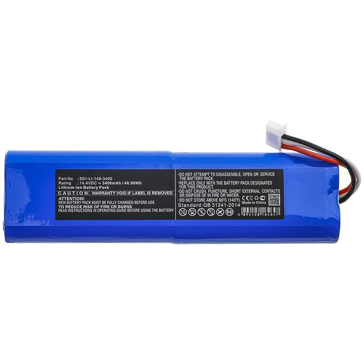 Akku für Deebot Ozmo 900, 901, Deebot Ozmo 905, 920 930 937 Li-ion 14.4V 3400mAh