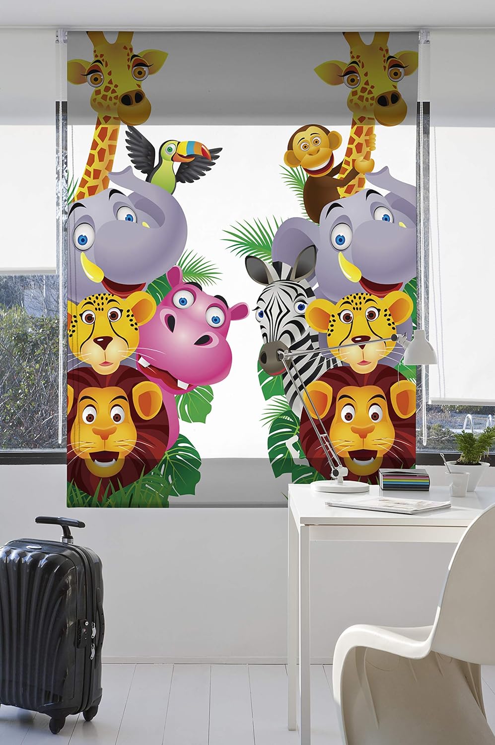 Zebra Textil 3049 – Rollo lichtdurchlässig, Digital, bedruckt, 110 x 175 cm 110x175 cm 3049, 110x175