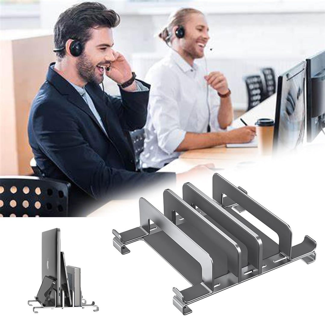 FGXY Vertikaler Laptop Ständer Halter Dock, Einstellbar Vertikal Laptop Ständer, Adjustable Vertical