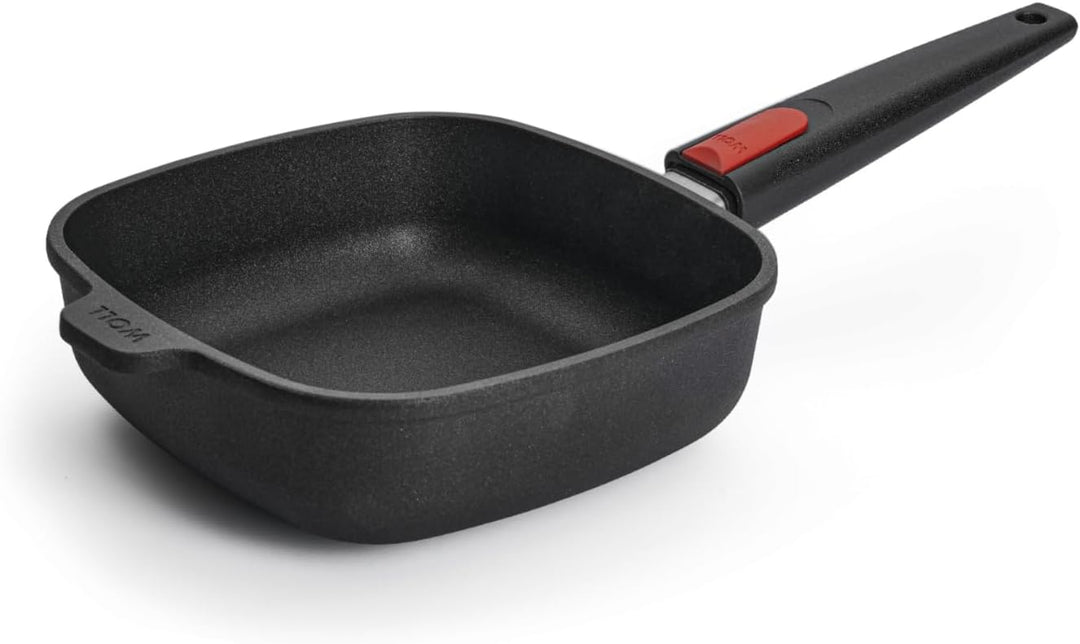 Woll 1620IL Gusspfanne 20 x 20 cm Titanium Nowo Induktion, 20 cm