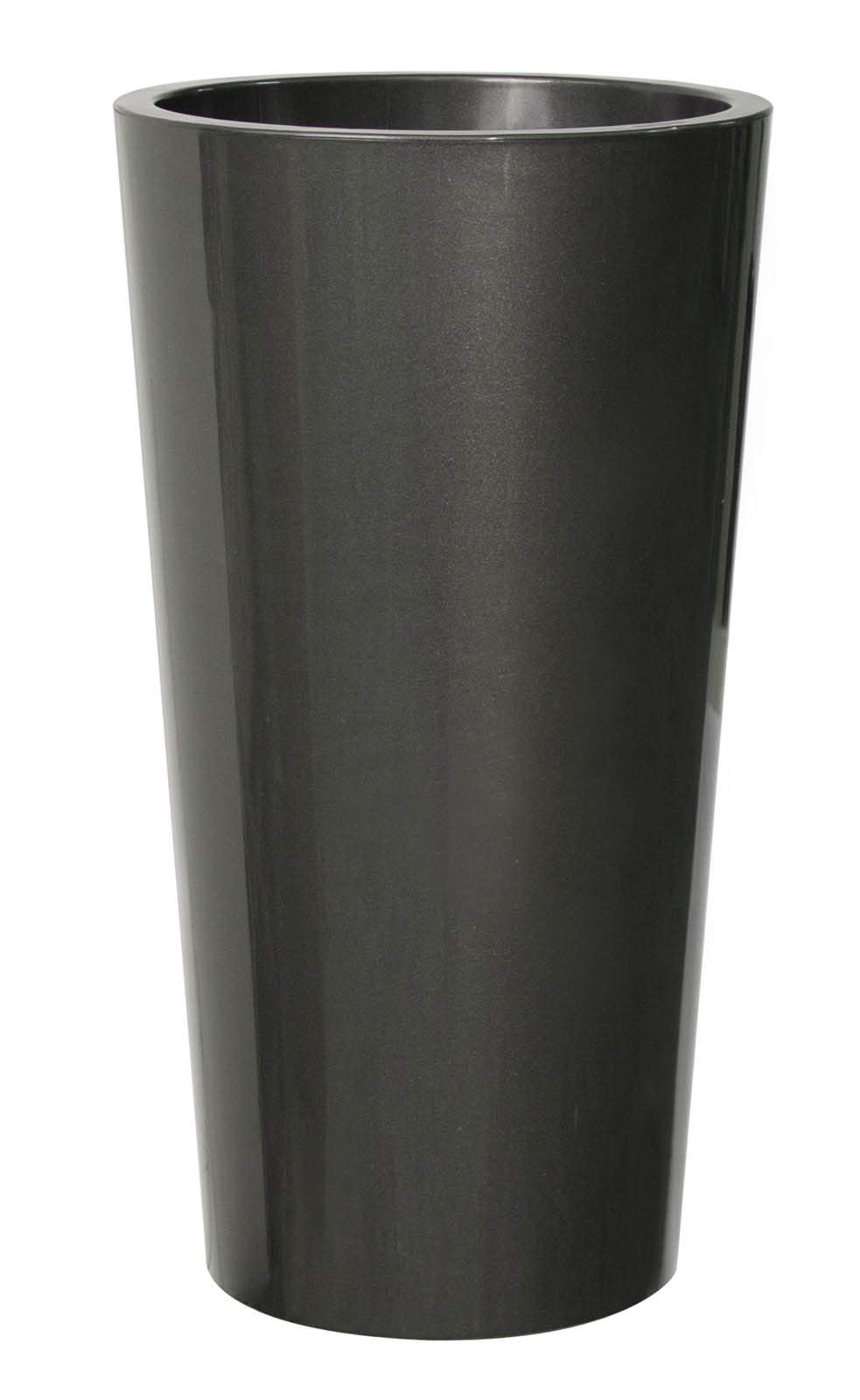 Euro3Plast 2785 Pflanztopf Tuit Durchmesser 33 cm, anthrazit