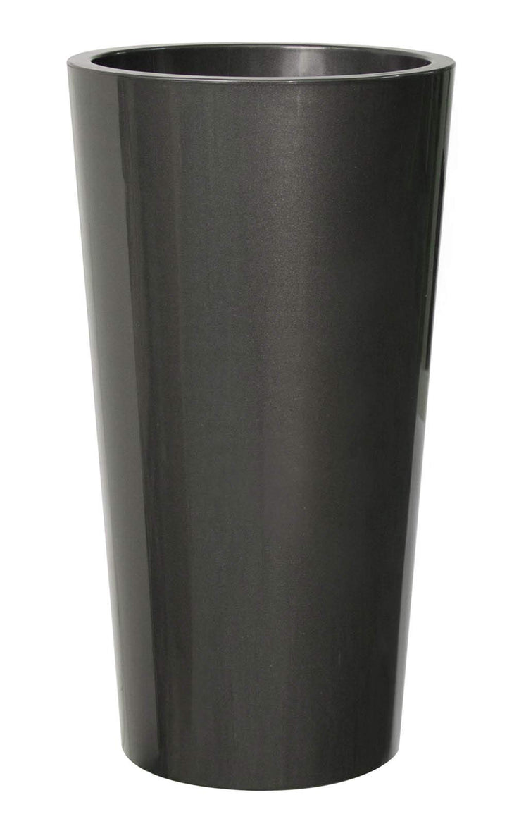 Euro3Plast 2785 Pflanztopf Tuit Durchmesser 33 cm, anthrazit
