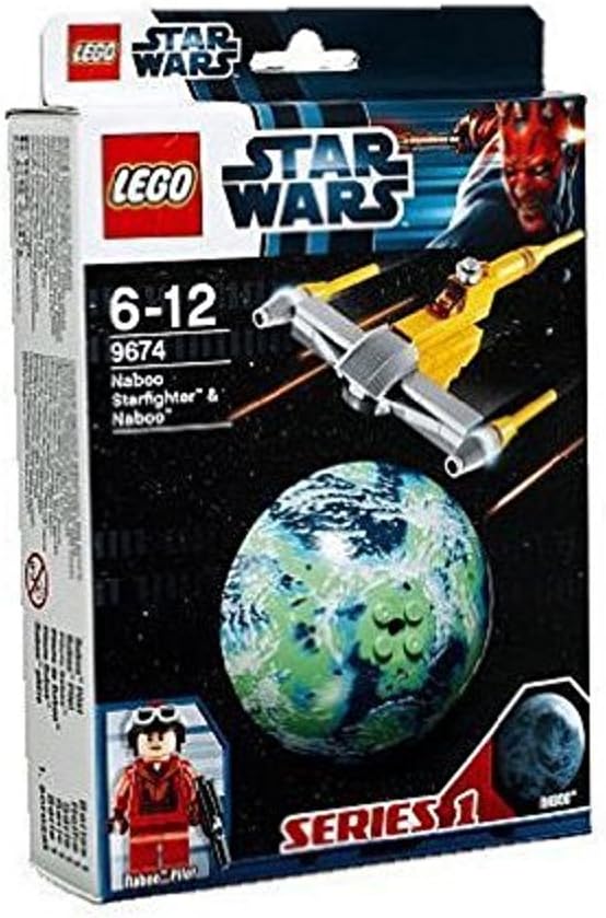 Lego 9674 - Star Wars: Naboo Starfighter und Naboo