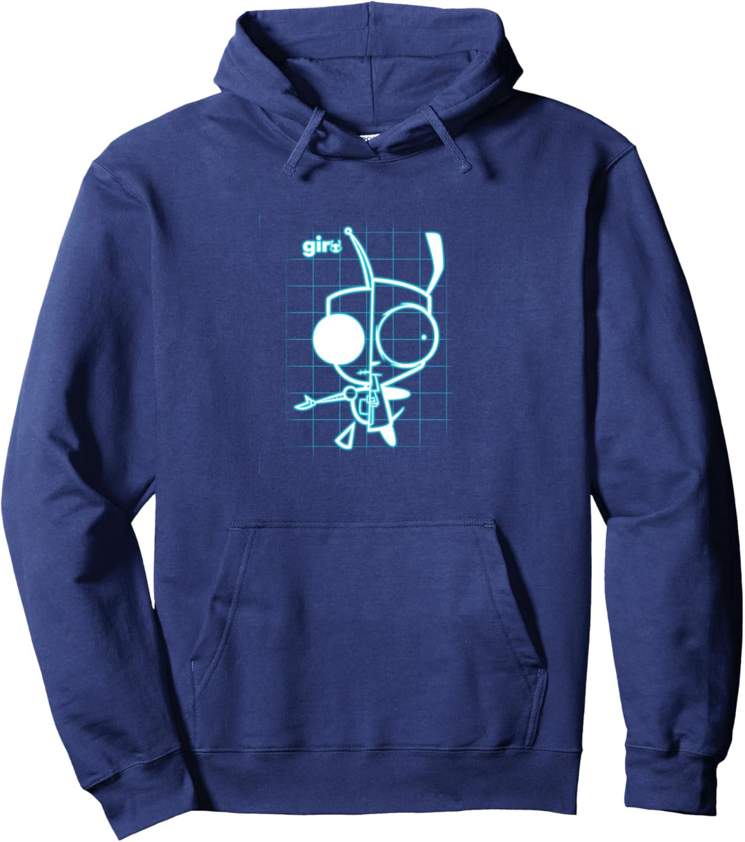 Invader Zim X-Ray Schematic GIR Pullover Hoodie