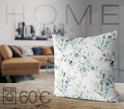 VOID Elegant Aquarell Blätter Kissenbezug Kissenhülle Sofakissen Kissen Deko Outdoor-Kissen Dekokiss