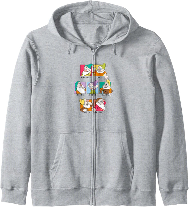 Disney Snow White Dwarfs Box Up Kapuzenjacke