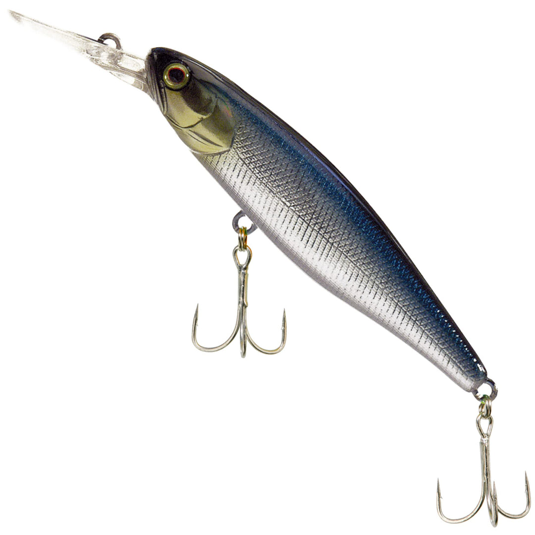 Illex Wobbler Twitchbait Deep Diver DD Squirrel 79 SP - Kunstköder für Hecht,Barsch,Rapfen Shine Kat