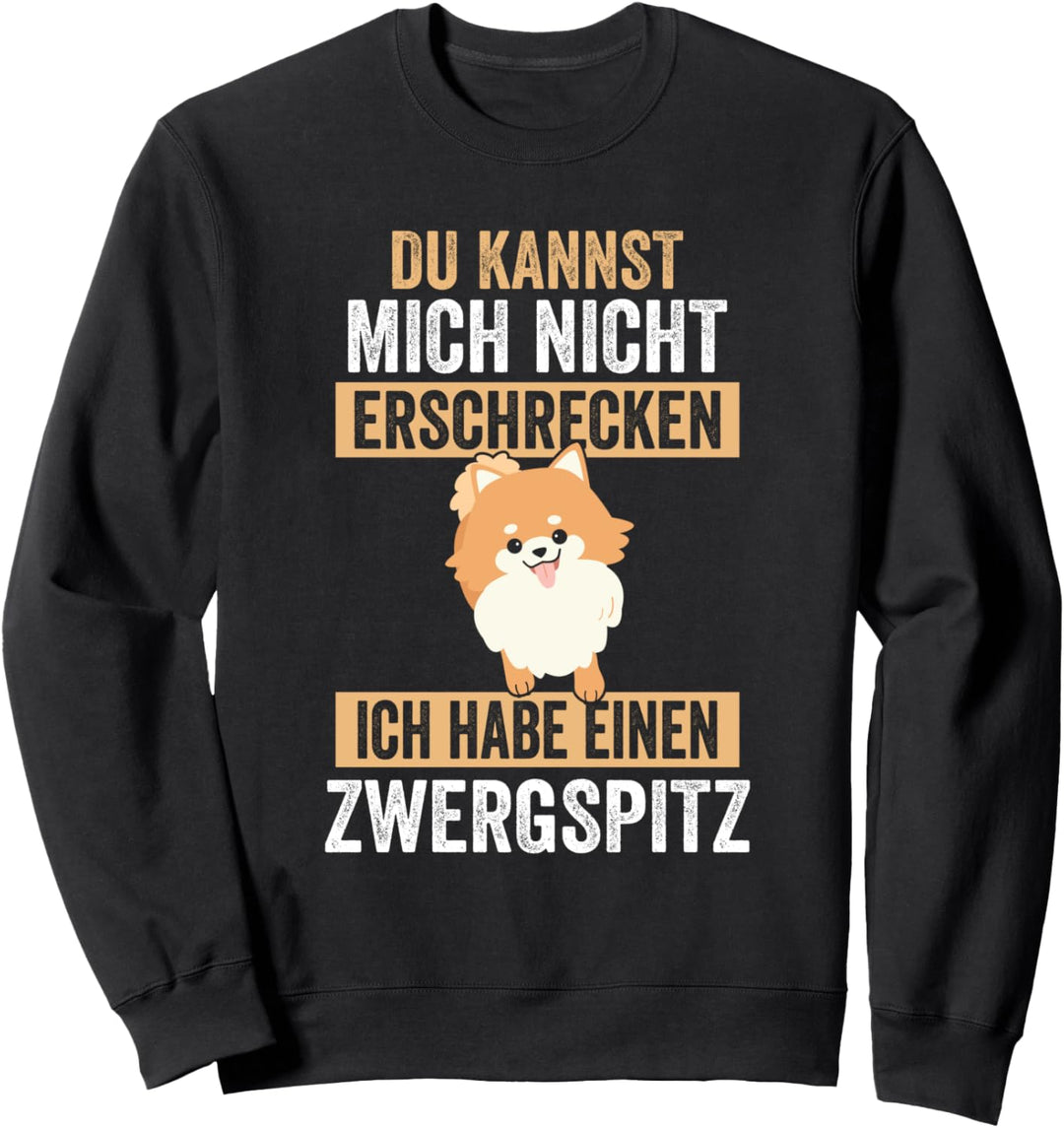 Hund Zwergspitz Pomeranian Sweatshirt