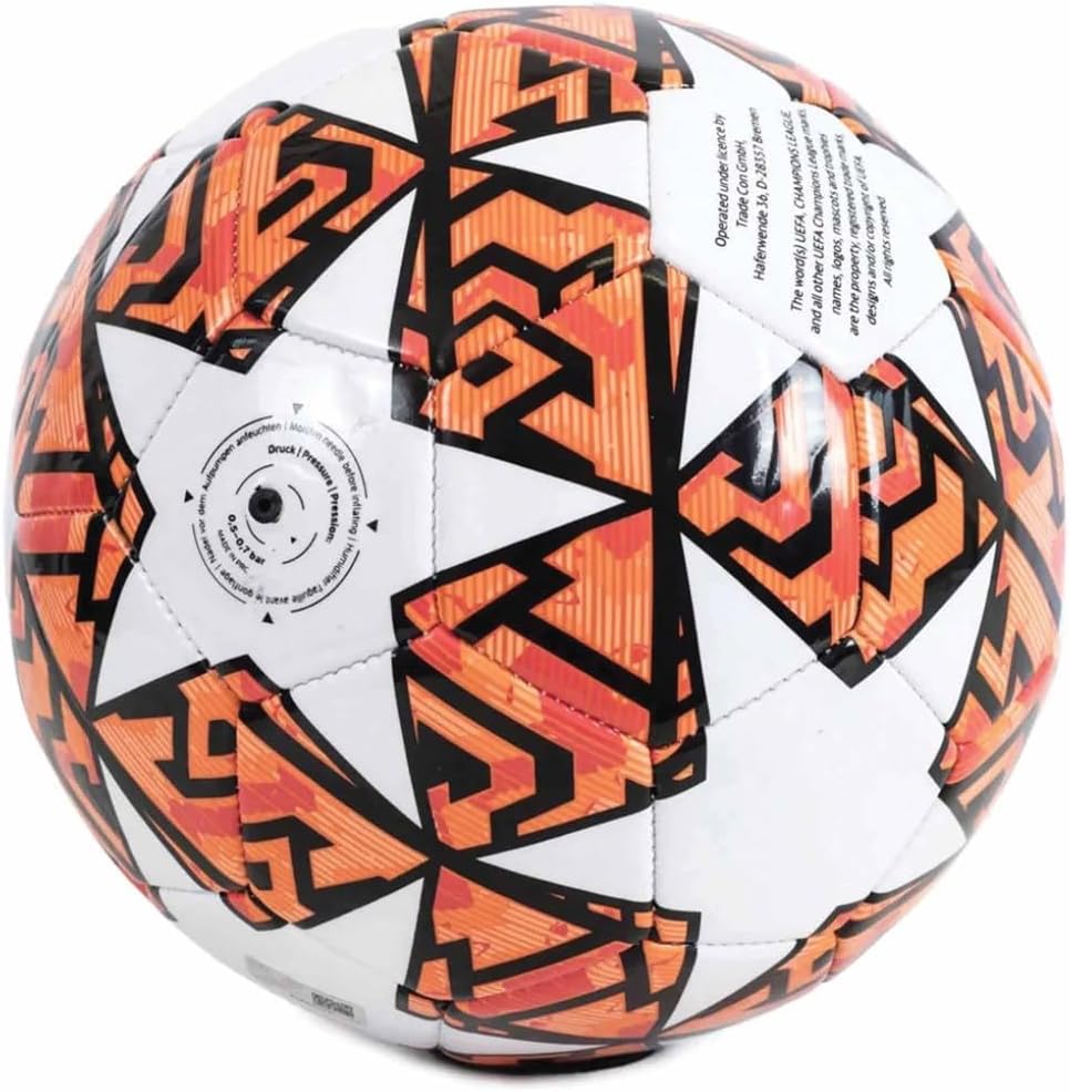 UEFA Champions League Football Orange/Weiss/Schwarz, Orange/Weiss/Schwarz