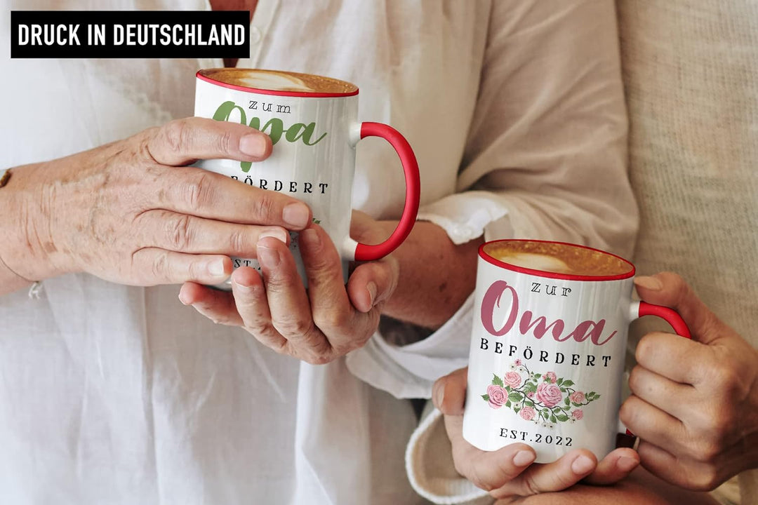 Trendation - Ihr werdet Oma und Opa 2022 Geschenke Schwangerschaft Verkünden Überraschung Baby Du Wi