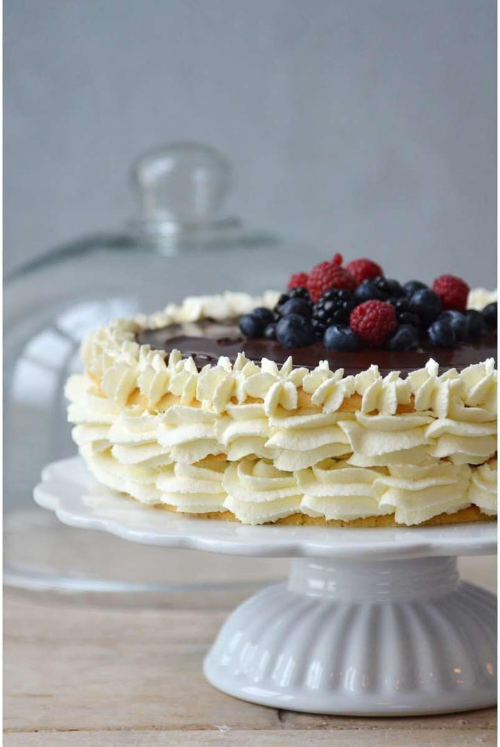 IB Laursen Tortenplatte Mynte Pure White