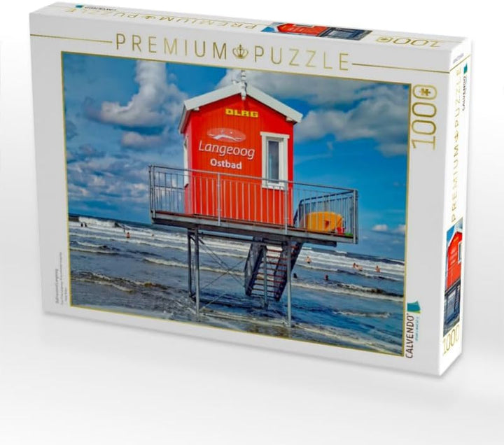 CALVENDO Puzzle Ostfriesland Langeoog 1000 Teile Lege-Grösse 64 x 48 cm Foto-Puzzle Bild von Peter R