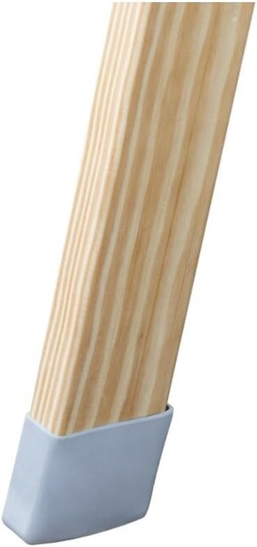 MUNK Günzburger Steigtechnik 19619 Montageset Aussenschuh für Holzleiter 60x23mm 1 Set