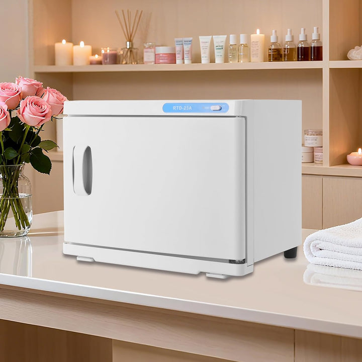 Handtuchwärmer, 200W Handtuchheizschrank, 23L Kapazität (Weiss) | Elektrischer Handtuchwärmer, Edels