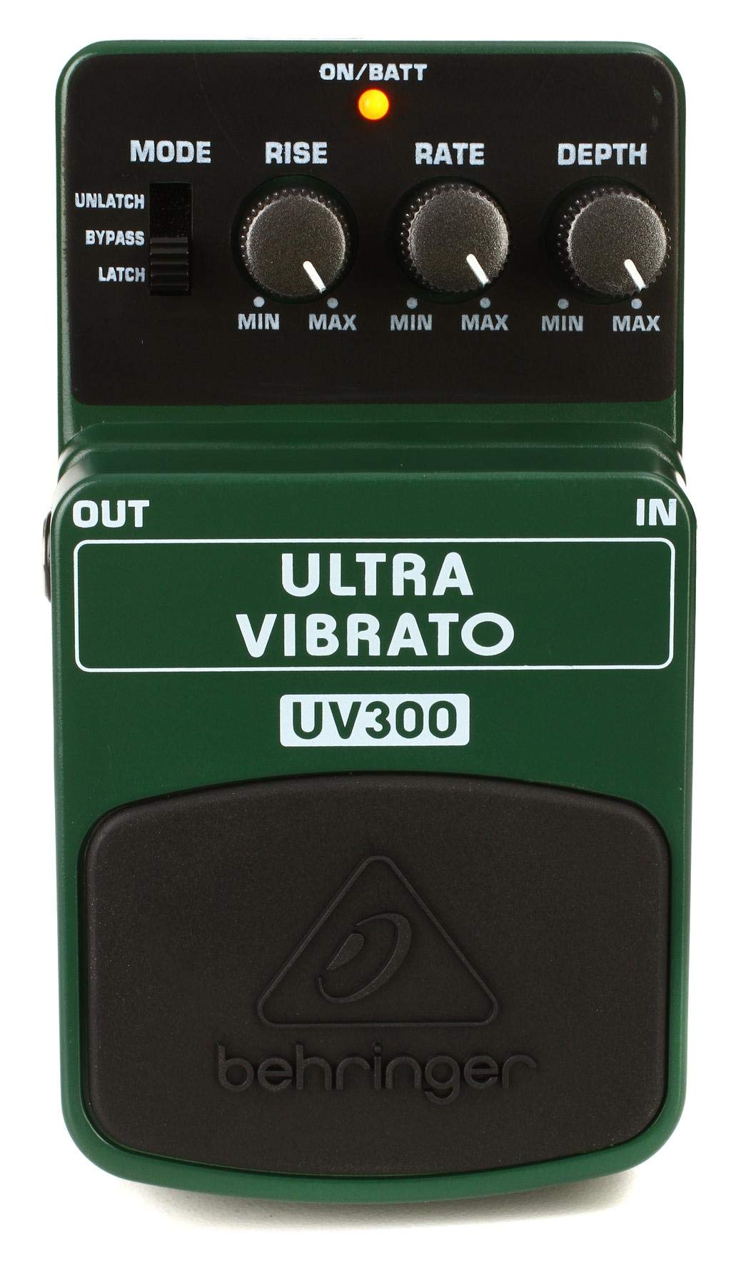 Behringer ULTRA VIBRATO UV300 Klassisches Vibrato-Effektpedal ULTRA VIBRATO UV300 Guitar Pedal, ULTR