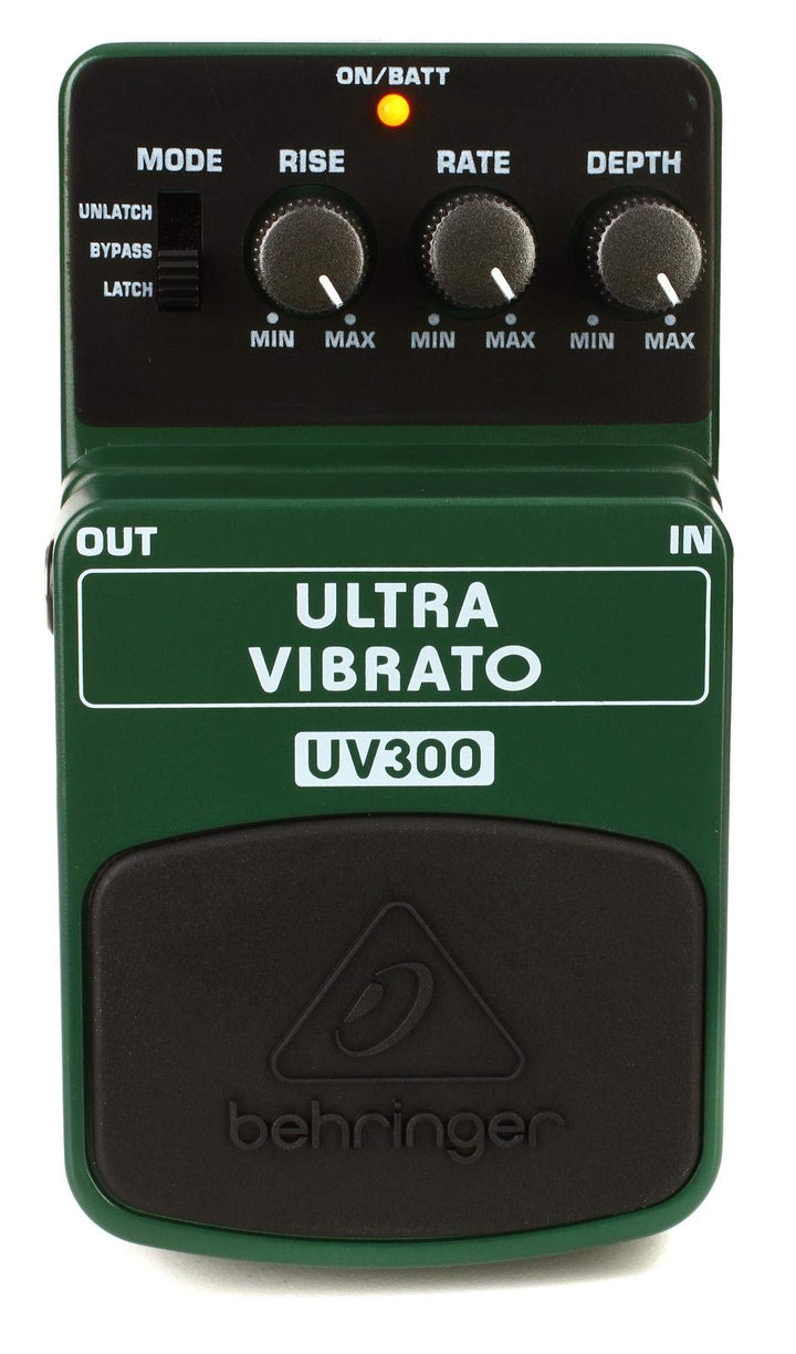 Behringer ULTRA VIBRATO UV300 Klassisches Vibrato-Effektpedal ULTRA VIBRATO UV300 Guitar Pedal, ULTR