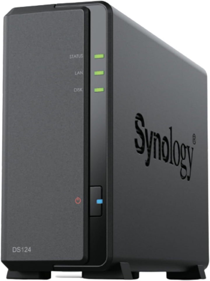 Synology Diskstation DS124 NAS System DS124 ohne HDD, DS124 ohne HDD