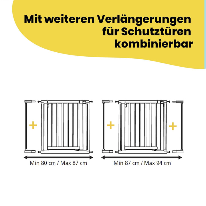 Safety 1st 7 cm Treppenschutzgittererweiterung für Essential Wooden Gate, Treppenschutzgittererweite