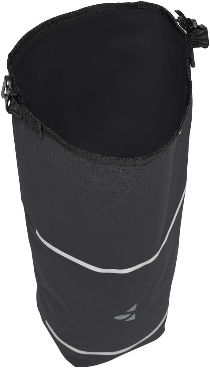 VAUDE Fahrrad Lenkertasche mit 10 Liter Packsack Mittelgrosse Schwarz, Mittelgrosse Schwarz