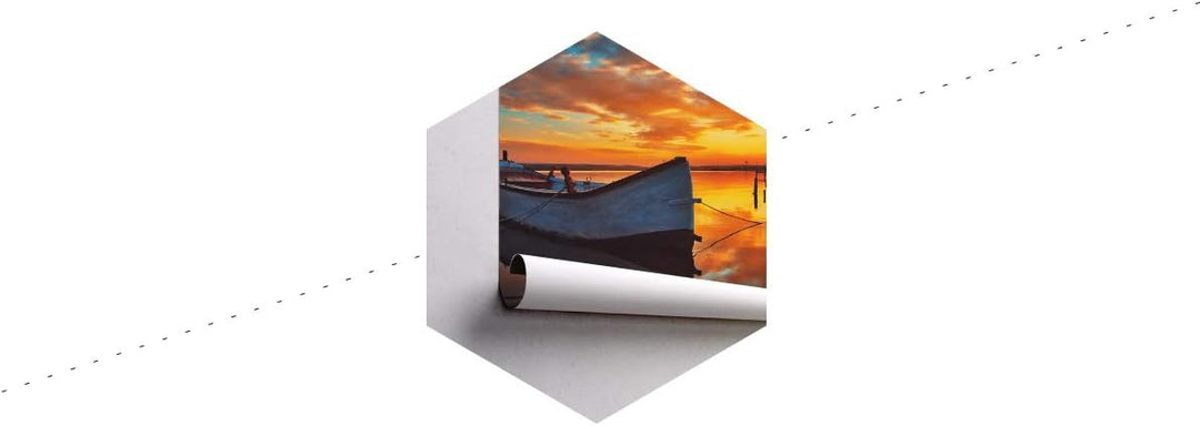 Muralo Fototapete 3D Effekt 180 x 270 cm Vlies Wand Tapete Kugeln Abstraktion 3D Optik Wohnzimmer Sc