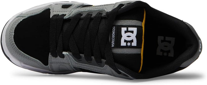DC Shoes Herren StagSneaker 38.5 EU Grey Yellow, 38.5 EU Grey Yellow