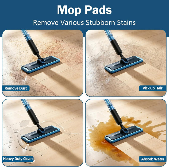 Wiederverwendbare Ersatz-Mopp-Pads, kompatibel mit Philips OneUp 3000 &amp; 5000 Serie Mop, waschbare Mi