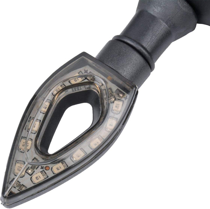 KaTur Motorrad Rück-Stossstange Bremse rotes Rücklicht Lampe LED mit Blinker Lampen für Offroad Moto