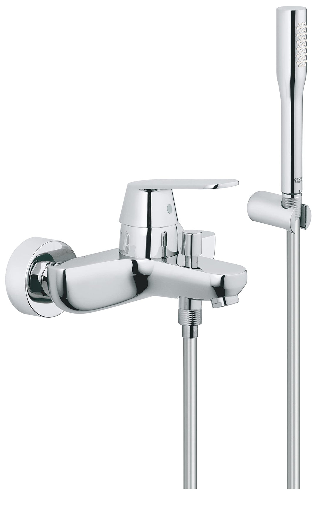 Grohe Eurosmart Cosmopolitan Wannenarmatur chrom 32 832 000; mit Brausegarnitur mit Brausegarnitur S
