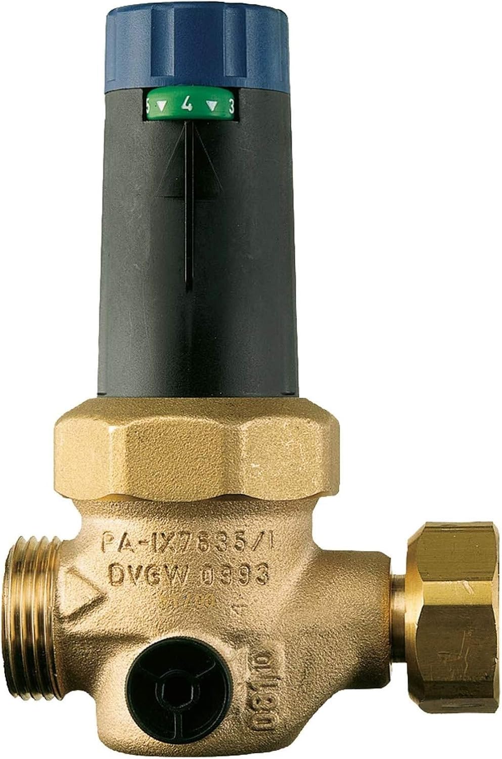 AEG Haustechnik 74371 Druckminderventil DMV/ZH 1, Messing Druckminderventil Zubehör, Druckmindervent