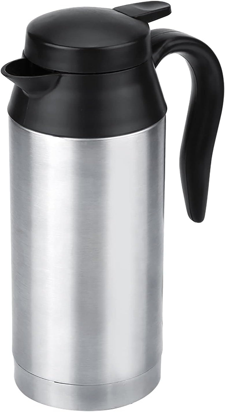 Auto Wasserkocher 12V 120W 750ml Edelstahl Reisewasserkocher Autowasserkocher mit Zigarettenanzünder
