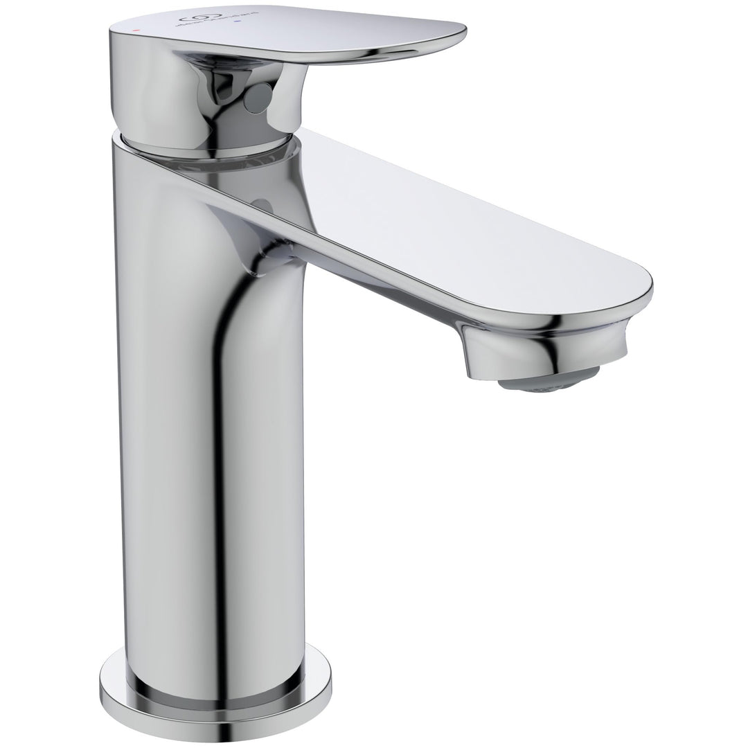 Ideal Standard Alero Waschtischarmatur, Auslaufhöhe 100 mm – Chrom | Wassersparender Wasserhahn Bade