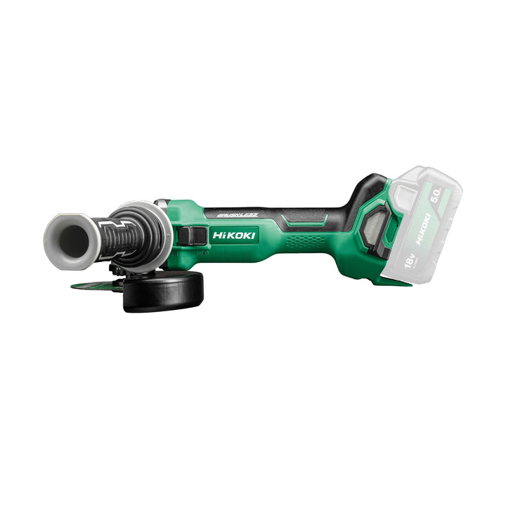 HiKOKI Akku-Winkelschleifer G1813DA (18V, 125mm, Brushless, Soft-Start, Zubehör)