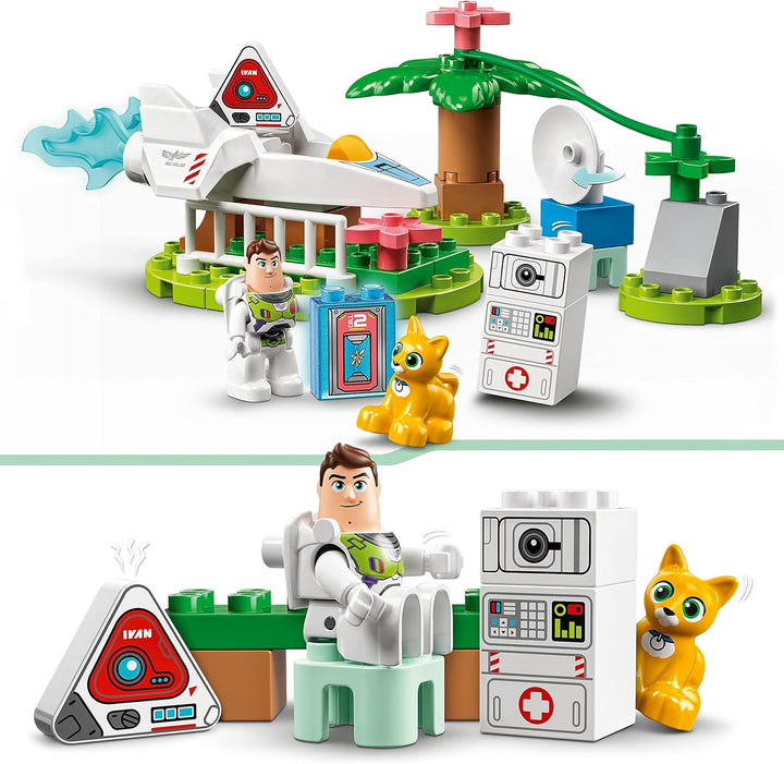LEGO 10962 DUPLO Disney and Pixar Buzz Lightyears Planetenmission Weltraum-Spielzeug mit Raumschiff
