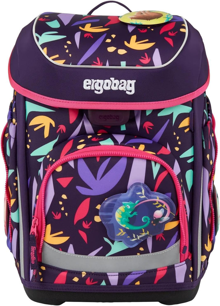 ergobag cubo Set ergonomischer Schulranzen Klassisch 5-teilig 1. Klasse Grundschule 20 L Ambärzonas