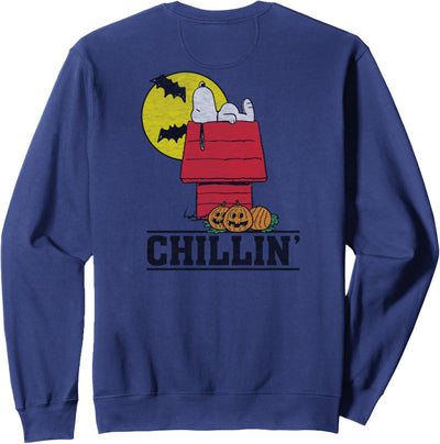 Peanuts Halloween Snoopy Chillin Sweatshirt