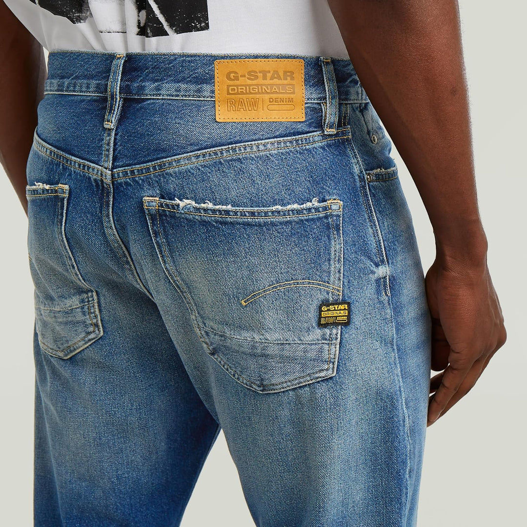 G-Star RAW Herren Dakota Regular Straight Jeans 38W / 32L Blau (Vintage Sakarya D23691-e107-h703), 3