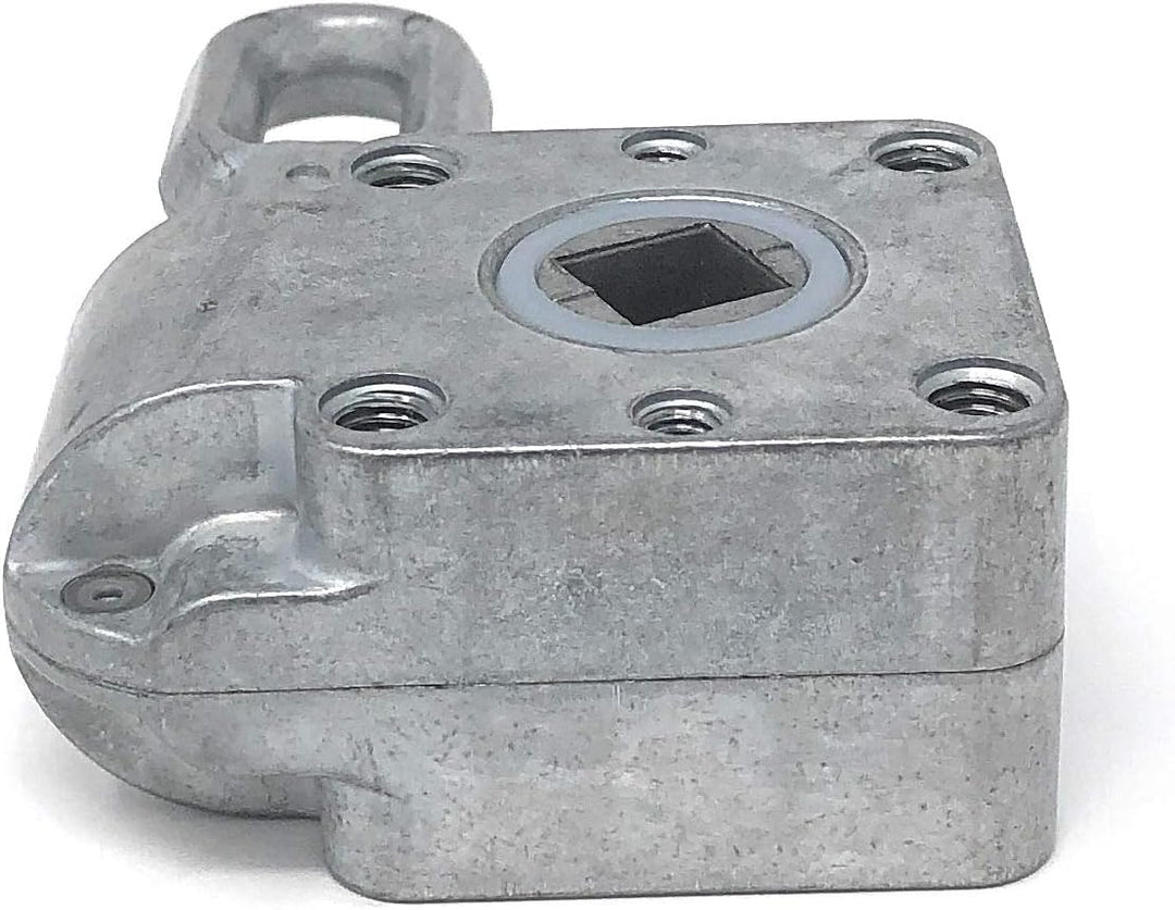 DIWARO.® | Schneckengetriebe für Markisen | Untersetzung 7:1 | blank | 13mm Innenvierkant | Markisen