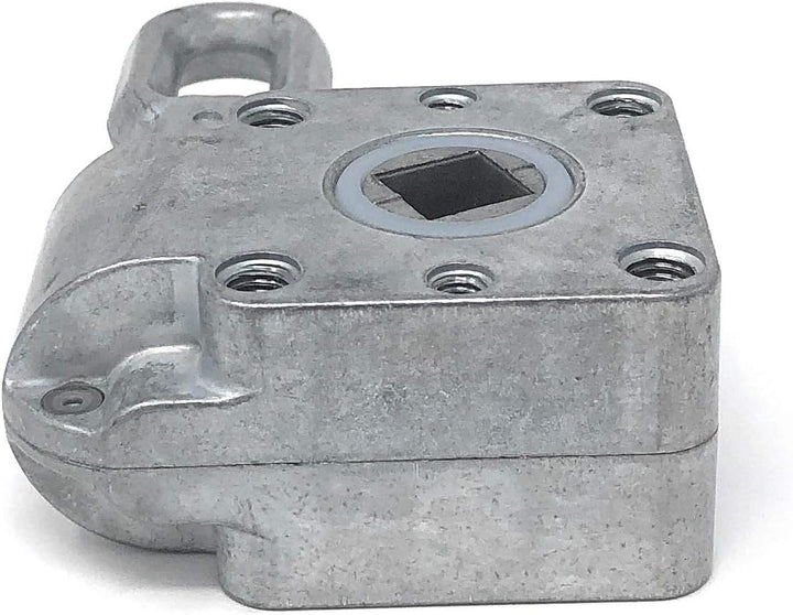 DIWARO.® | Schneckengetriebe für Markisen | Untersetzung 7:1 | blank | 13mm Innenvierkant | Markisen