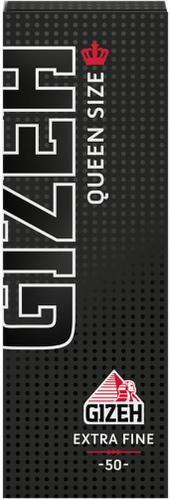 Gizeh Black Queen Size 1 1/4 Format Extra Fine 5 Boxen (125x Booklets)