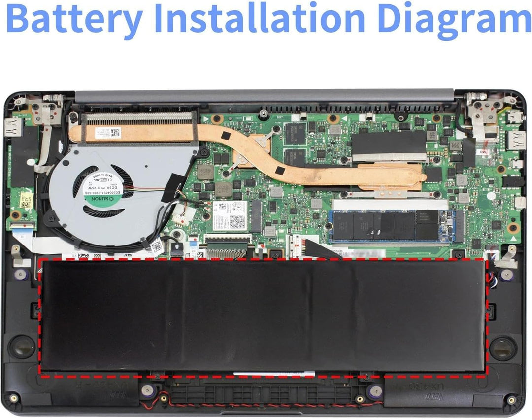 C31N1620 Laptop Akku 11,55V 50Wh Li-Polymer 3ICP5/70/81 0B200-02370000 für ASUS Zenbook UX430U UX430