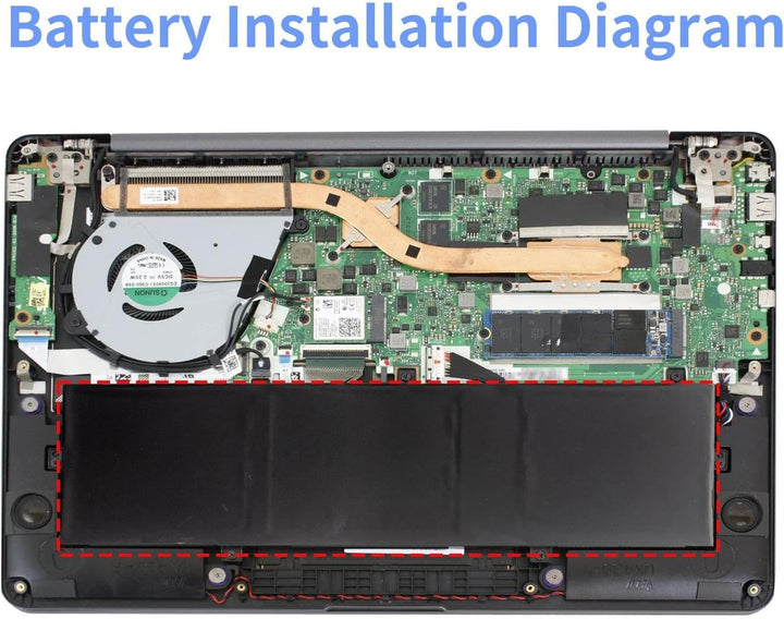 C31N1620 Laptop Akku 11,55V 50Wh Li-Polymer 3ICP5/70/81 0B200-02370000 für ASUS Zenbook UX430U UX430
