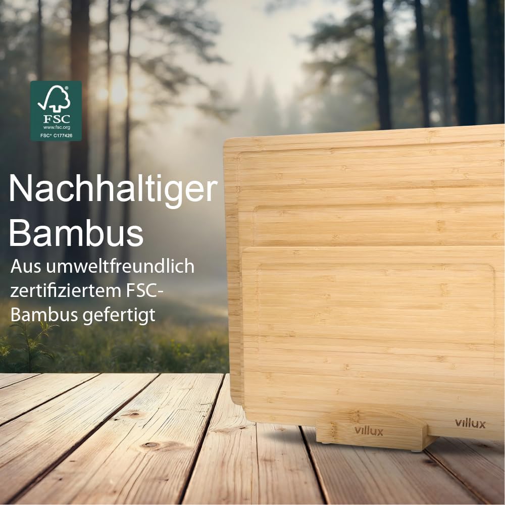 Schneidebrett Holz Gross, Holzbrett Küche, Holzschneidebrett, Schneidebretter Holz, Holzbrettchen, C