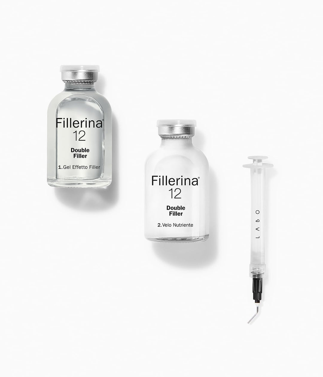 Labo Fillerina 12 Double Filler Intensive Gesichtsbehandlung Remulpting Gel + Nourishing Veil Grade