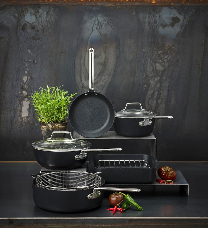 Scanpan SC41902200 Techniq Glasdeckel/Edelstahl 22 cm, 22 cm