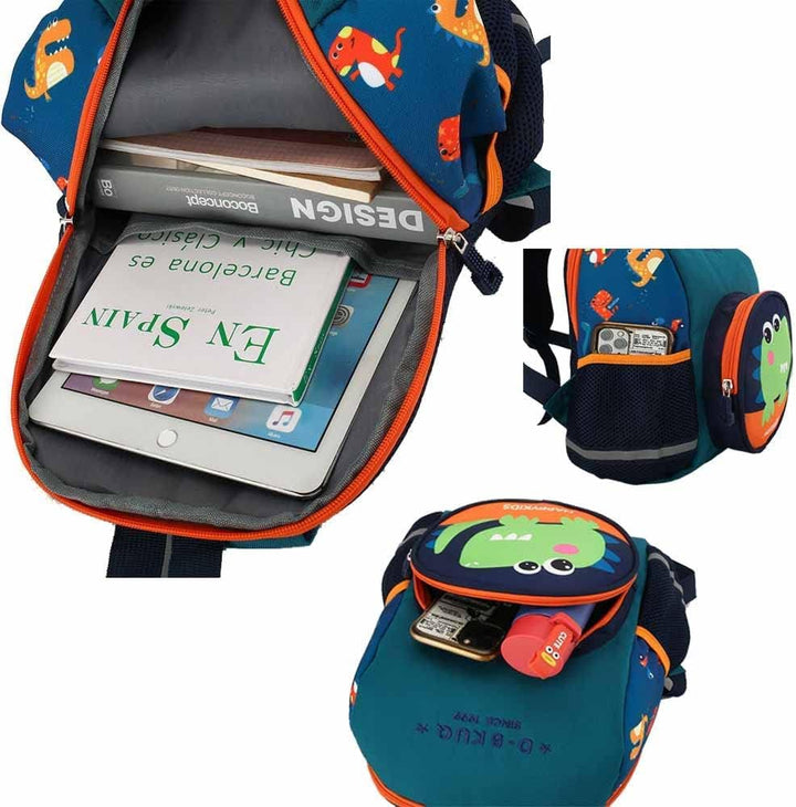 Pawleso Kindergartenrucksack, Rucksack Kindergarten Mädchen Jungen, Kinder Rucksack 2-7 jahre, 33cm